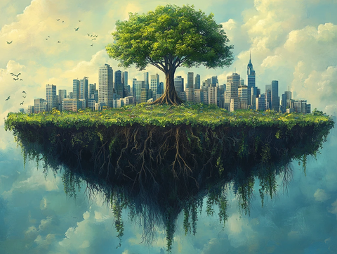 巨树城市融合设计