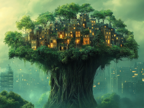 巨树城市融合设计