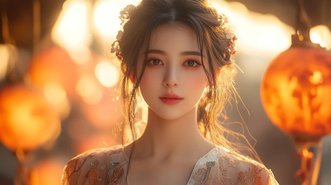 中秋月影团圆夜