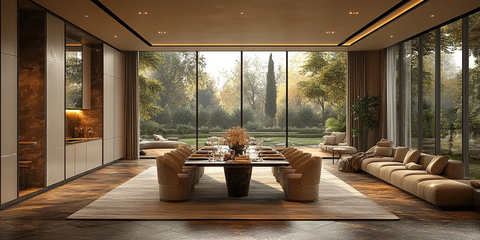 长空间餐厅设计