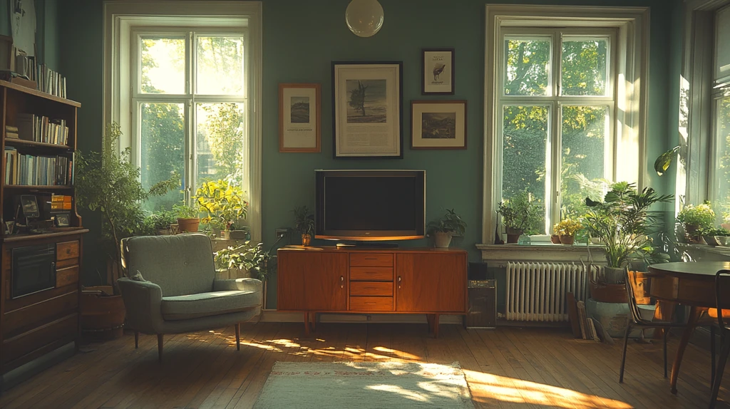 对称布局客厅设计