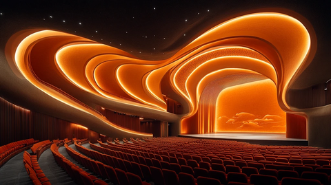 中式古典剧场布局