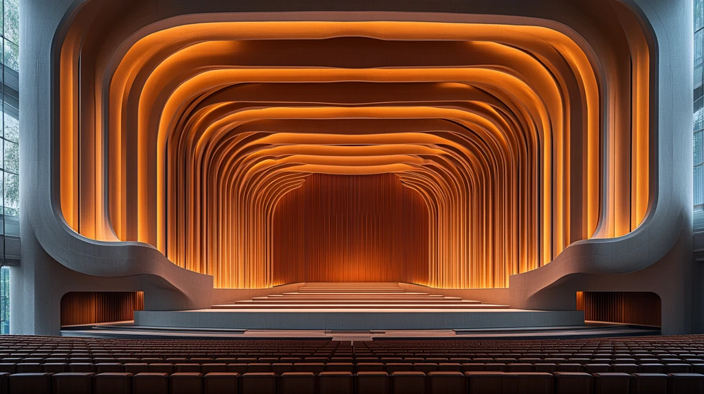 中式古典剧场布局