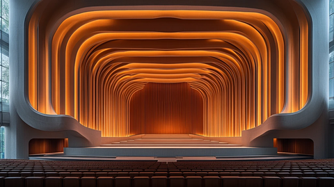 中式古典剧场布局