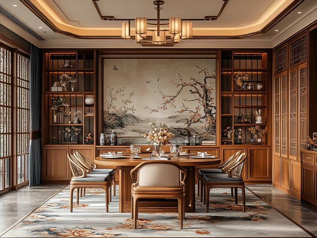 中式用餐空间