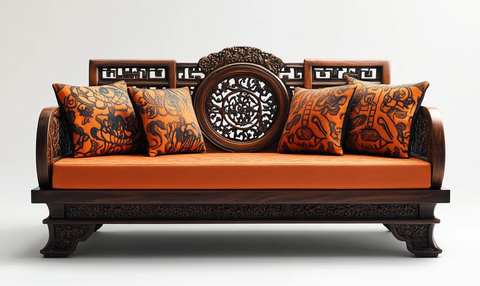 祥瑞纹样家具与家居