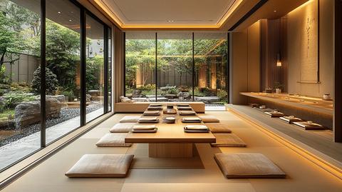 明亮简约餐厅设计