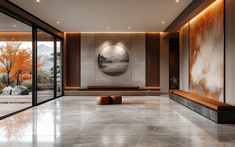 中式现代墙面装饰
