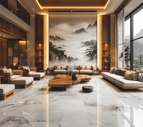 中式酒店大堂设计