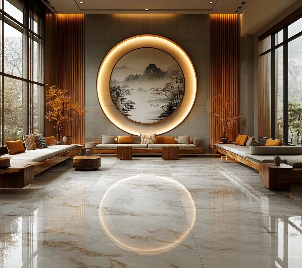 中式酒店大堂设计