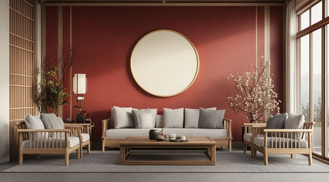 中式美学客厅设计