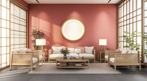 中式美学客厅设计