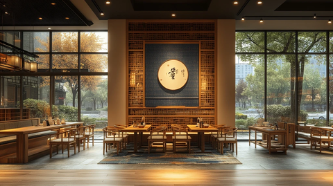 宋代风格餐厅设计