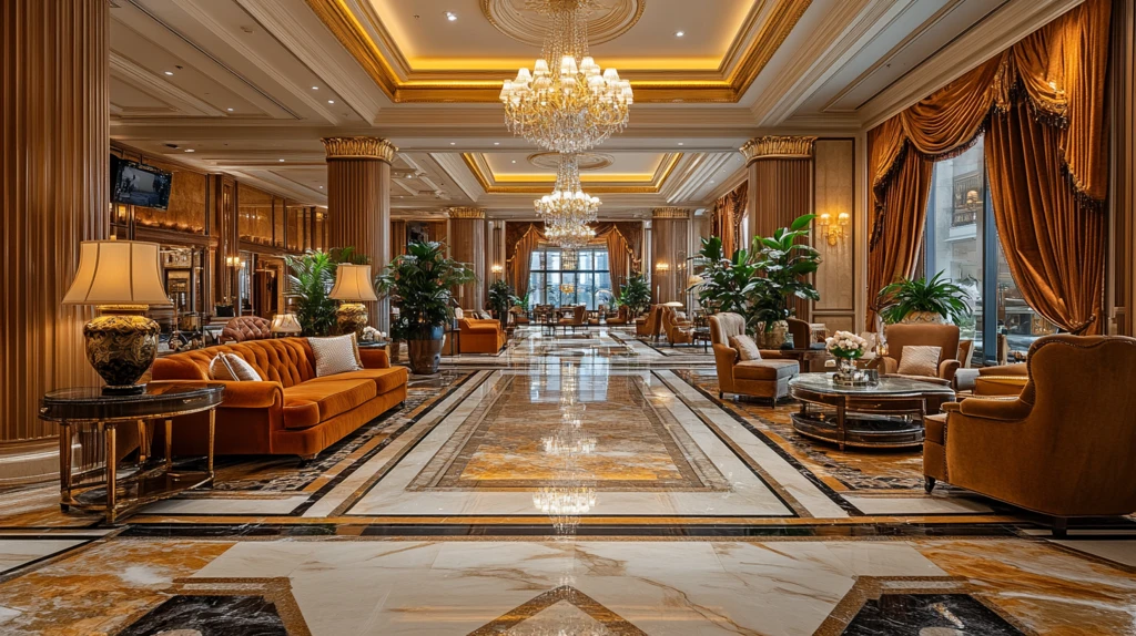 奢华酒店大堂设计