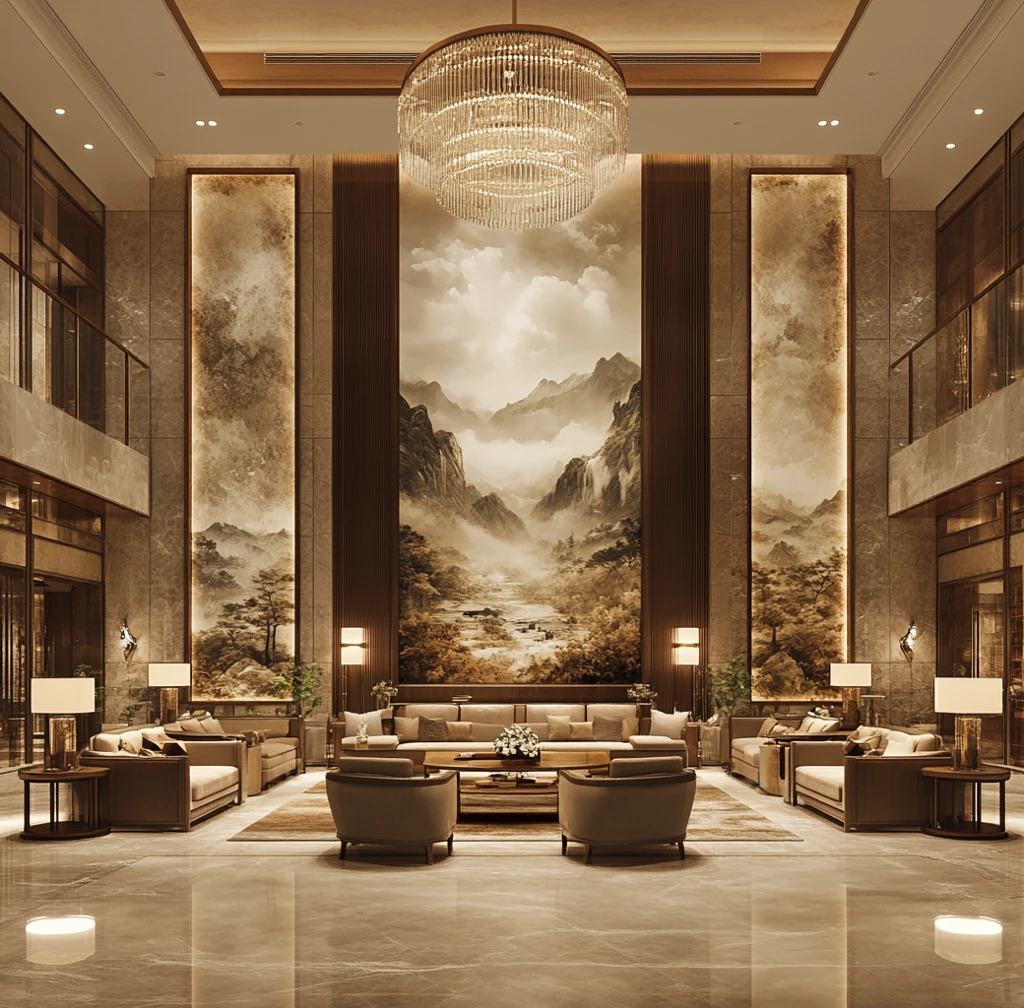 奢华酒店大堂