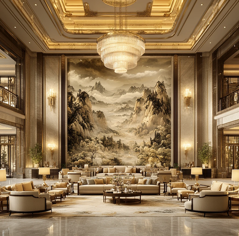 奢华酒店大堂