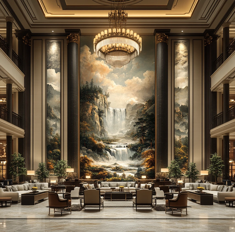 奢华酒店大堂