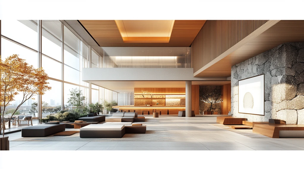 木石日式酒店大堂