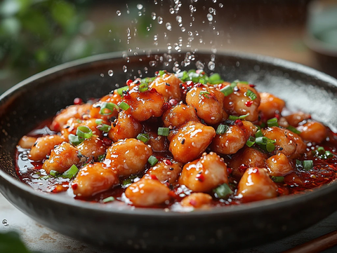 白切鸡美食海报