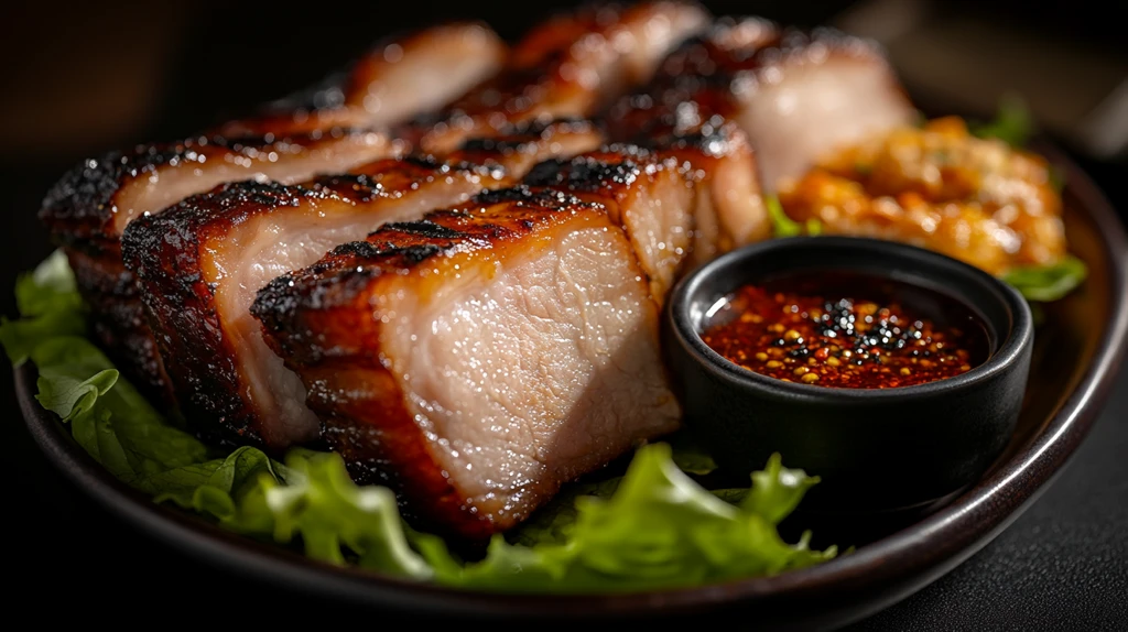 猪肉叉烧烤肉拼盘