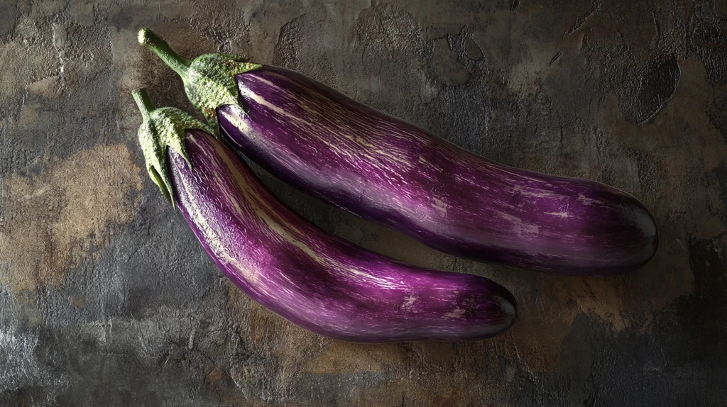 紫色瓜果蔬菜植物