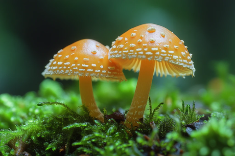 小蘑菇生长环境