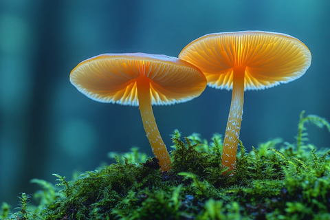 小蘑菇生长环境