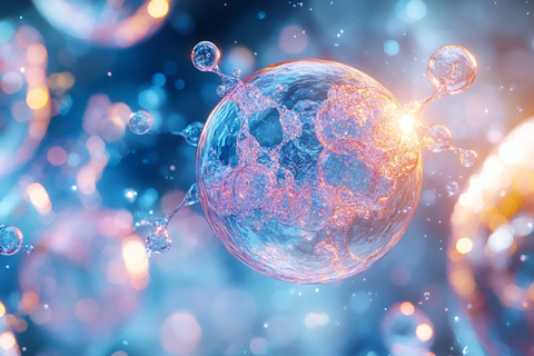 分子科技水润象征