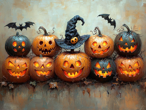 南瓜灯与创意造型