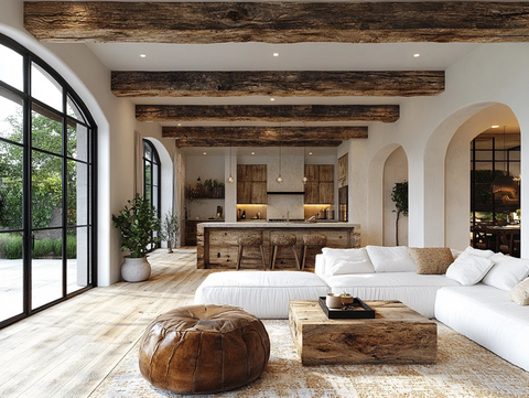 木梁石材简约风