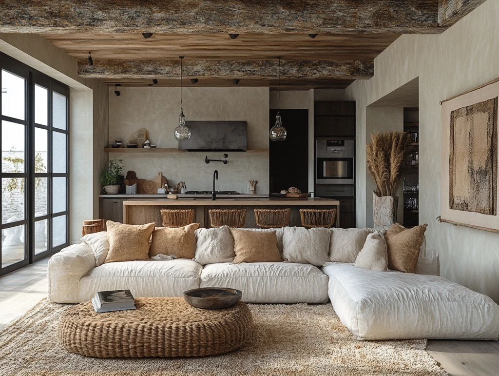 木梁石材简约风