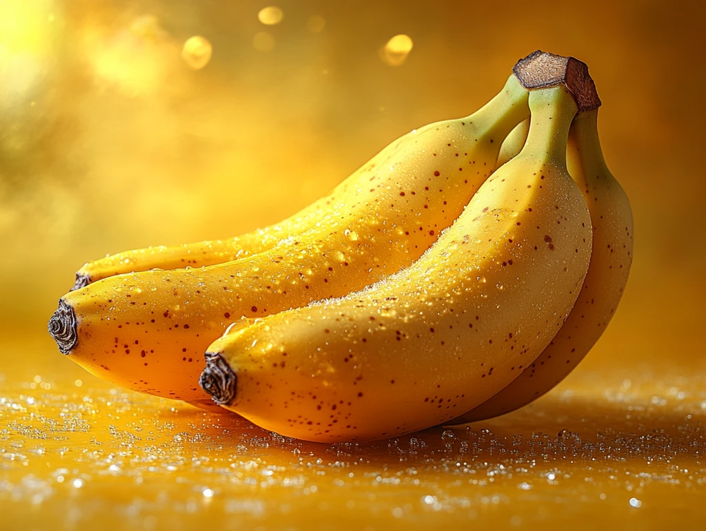 新鲜黄香蕉