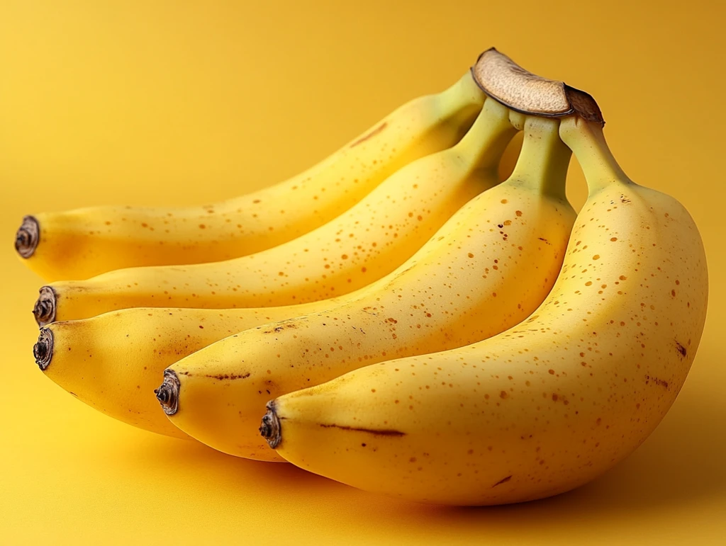 新鲜黄香蕉
