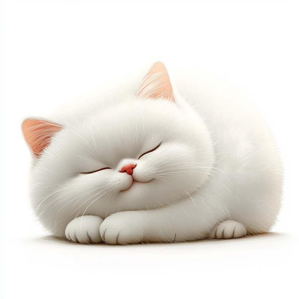 胖猫汉堡午睡图