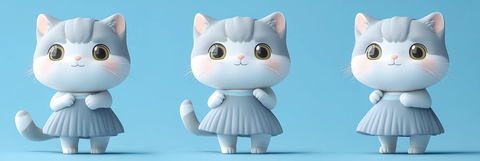 帕拉斯猫玩偶盲盒