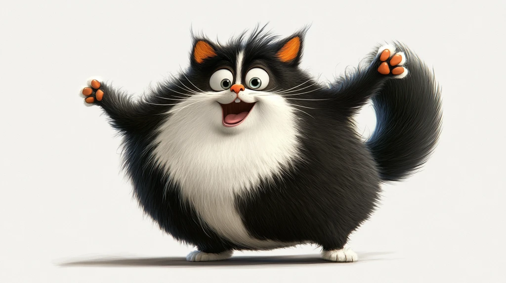 猫角色卡通设计