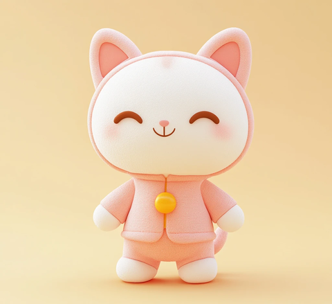 猫咪玩偶婴儿服