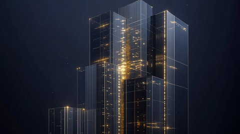 玻璃浮层连链图