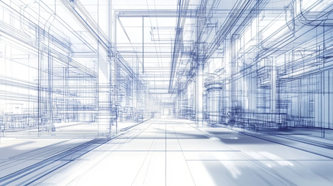 工业设施结构图