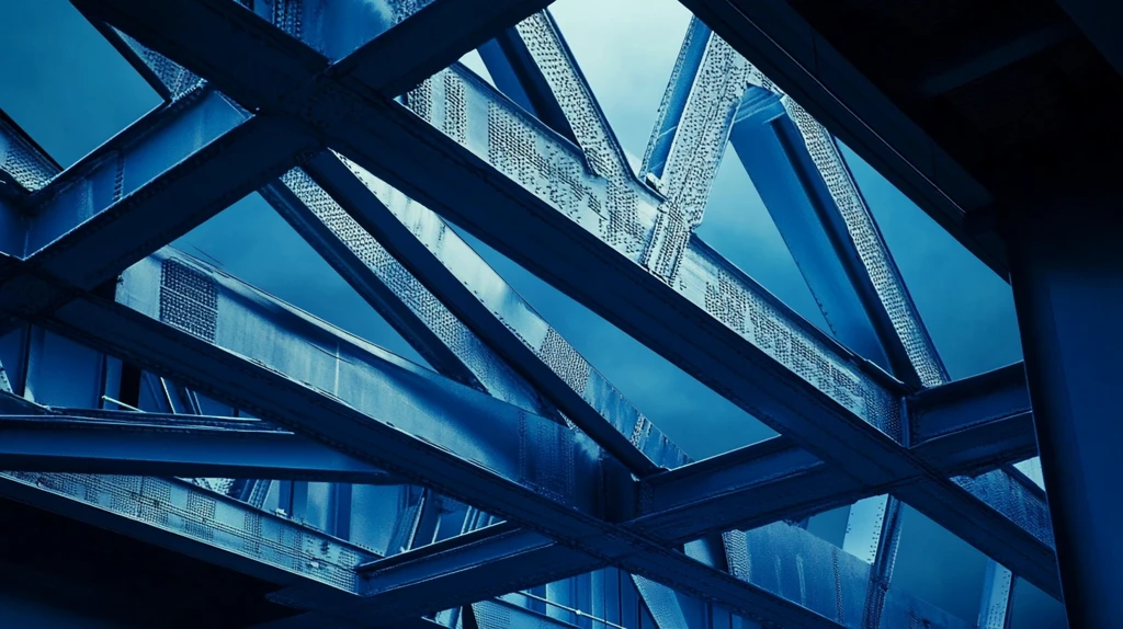 钢结构建筑背景