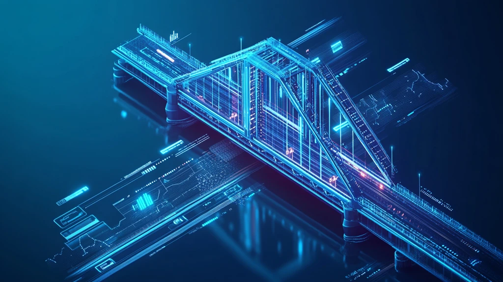 智能桥梁网络结构