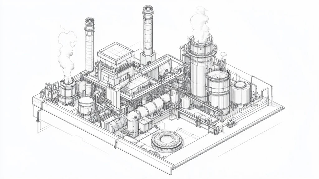 发电设备平面图