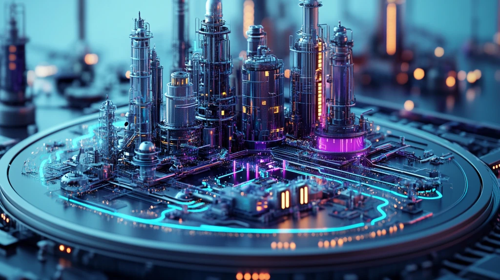 化学工厂电路底座