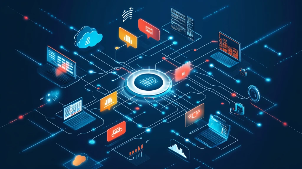 中间件数据交互图