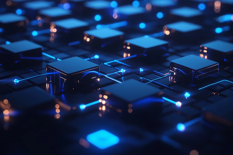 数字网络节点图