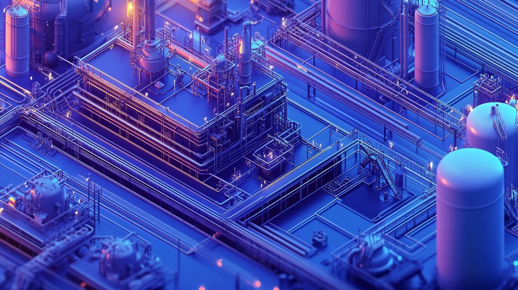 化工管道布局图