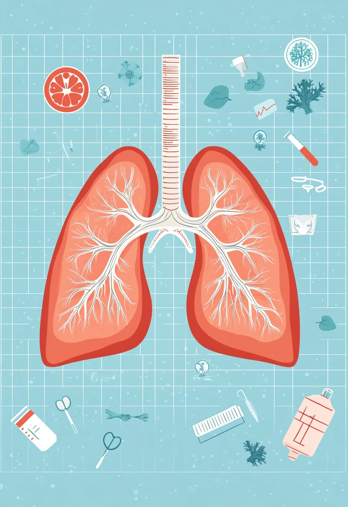 肺部医学插图