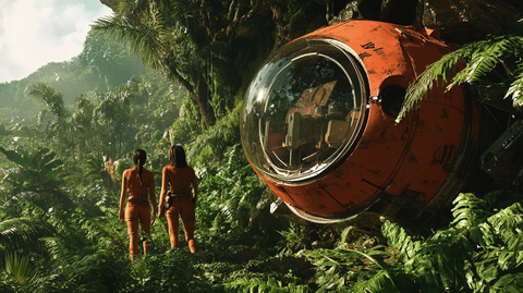 热带雨林模拟场景