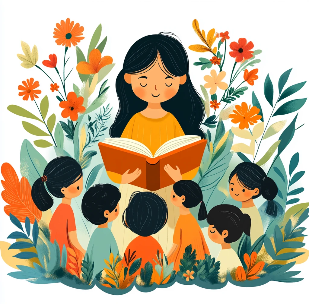 教师与自然元素