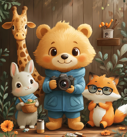 森林动物摄影会